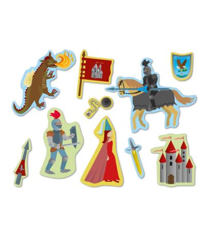 Drache und Ritter XXL Konfetti 30 Stück (0,12 €/Stück)